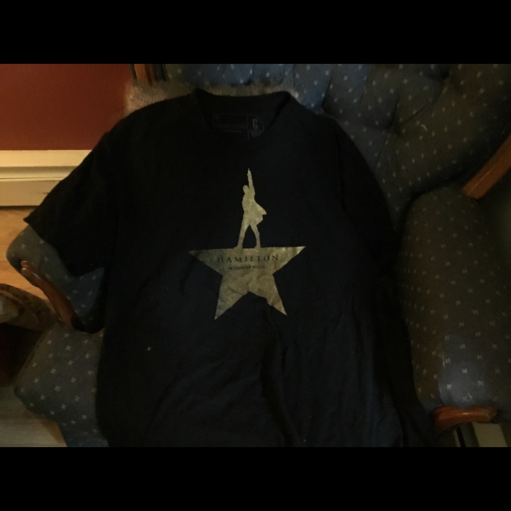 Hamilton the musical t-shirt